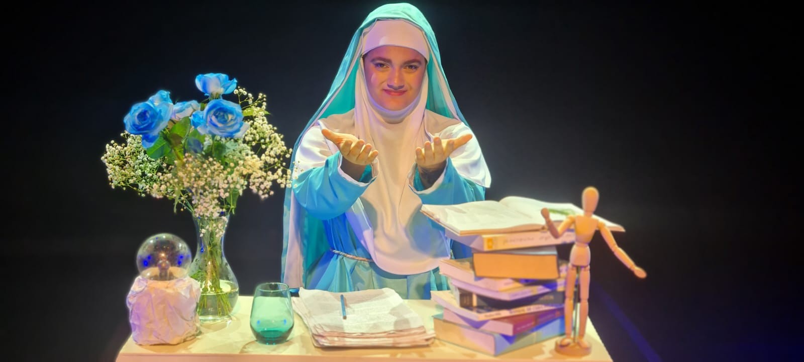 Espetáculo espírita 'Joanna de Ângelis, Transição' estará em cartaz neste domingo em Petrópolis, no RJ