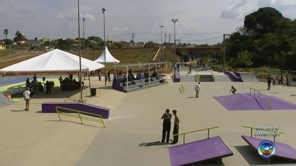 Projeto 'FÃ©rias Divertidas' Ã© realizado nesta quarta-feira em Itapetininga â€” Foto: ReproduÃ§Ã£o/TV TEM