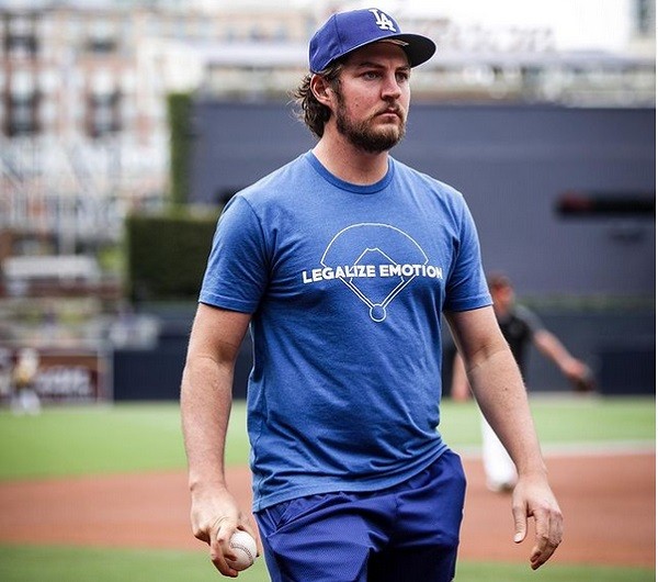 O jogador de beisebol Trevor Bauer, atleta do Los Angeles Dodgers (Foto: Instagram)