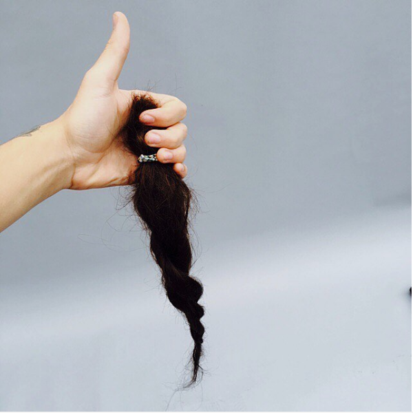Harry Styles havia feito um teaser do corte de seu cabelo no Instagram (Foto: Instagram)
