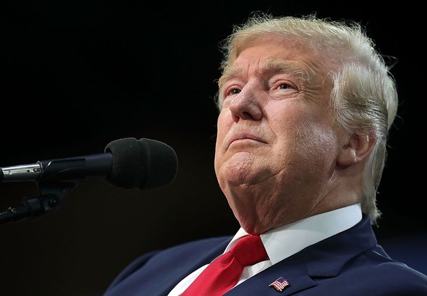 Donald Trump, candidato republicano à presidência dos EUA (Foto: Chip Somodevilla/Getty Images)