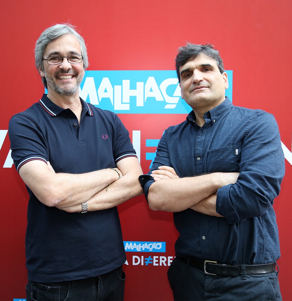 Autor e diretor de 'Malhação Viva a Diferença', Cao Hamburger e Paulo