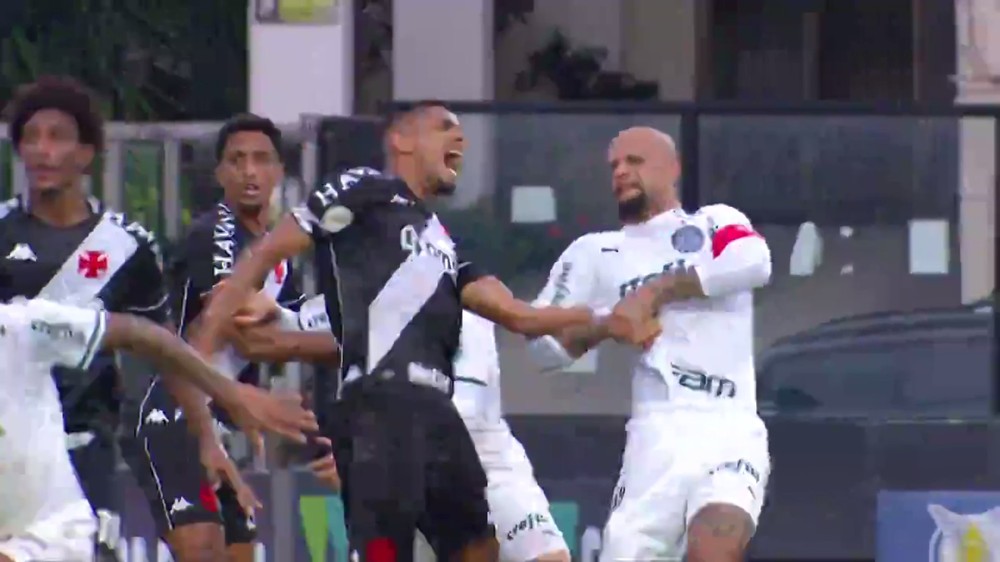 STJD absolve Felipe Melo de maneira definitiva por acusação de agressão em Vasco x Palmeiras