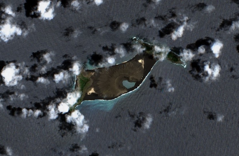 Hunga Tonga-Hunga Ha'apai entrou em erupção em 15 de janeiro de 2022 (Foto: Wikimedia Commons )