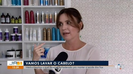 Médica explica o que deve ser considerado para manter a saúde do cabelo