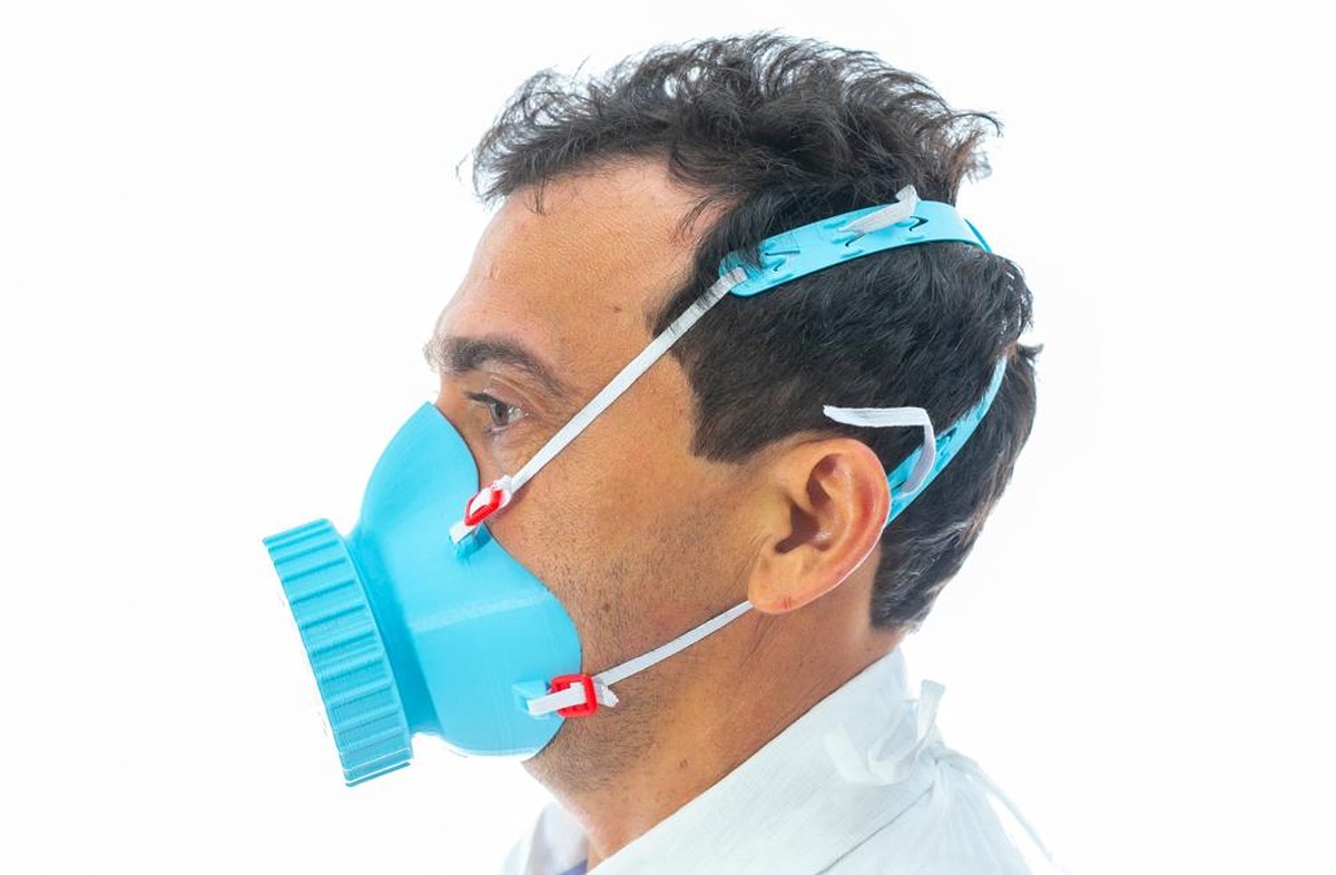 Pesquisadores do Piauí criam máscaras respiratórias à base de amido de milho em impressoras 3D
