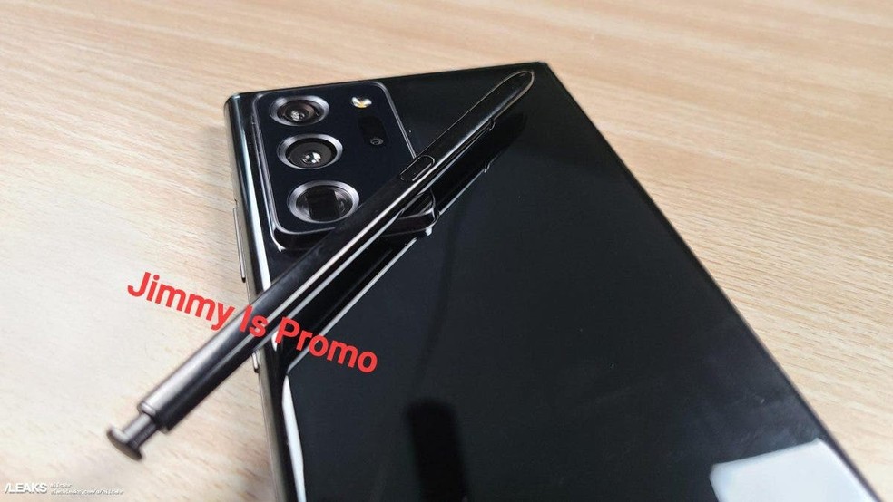 Galaxy Note 20 pode chegar mais barato que o Galaxy Note 10 — Foto: Reprodução/Jimmy Is Promo