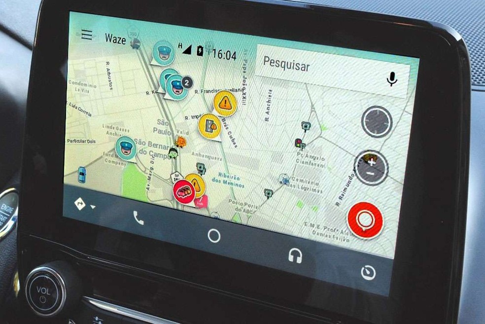 Ford Waze Sync 3 (Foto: divulgação) — Foto: Auto Esporte