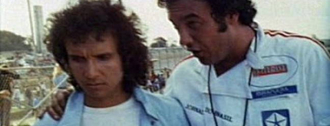A dupla no filme “Roberto Carlos a 300 quilômetros por hora” — Foto: Reprodução 