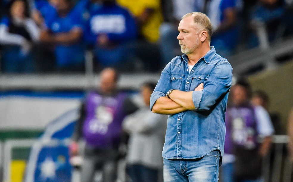 Ex-t&eacute;cnico do Cruzeiro, Mano Menezes tem o quarto pior aproveitamento entre os t&eacute;cnicos: 25,6% &mdash; Foto: Douglas Magno/BP Filmes