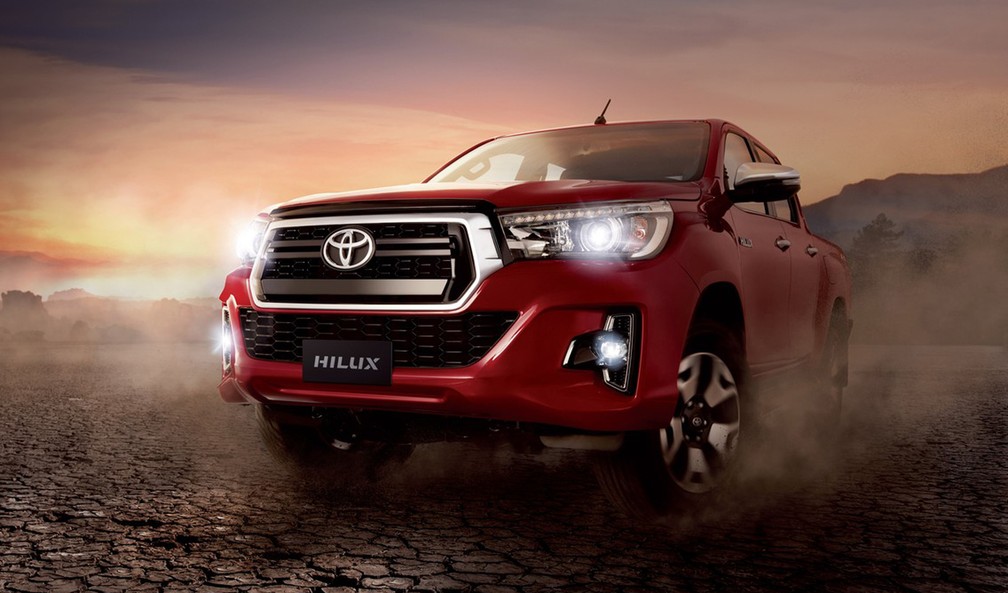 Toyota Hilux 2019 (Foto: DivulgaÃ§Ã£o)