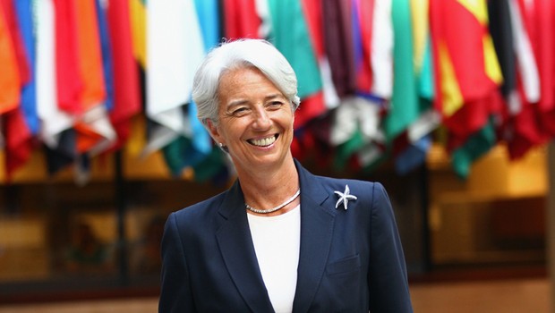 Christine Lagarde diretora-gerente do Fundo Monetário Internacional (Foto: Getty Images)