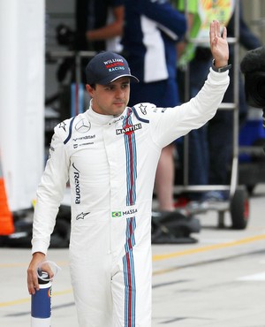 Felipe Massa treino oficial GP do Brasil de F1 (Foto: Reuters)