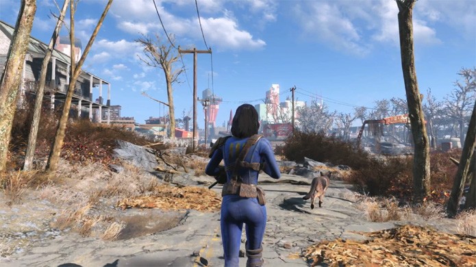 A guerra nunca muda no trailer de lançamento de Fallout 4 (Foto: Reprodução/YouTube)