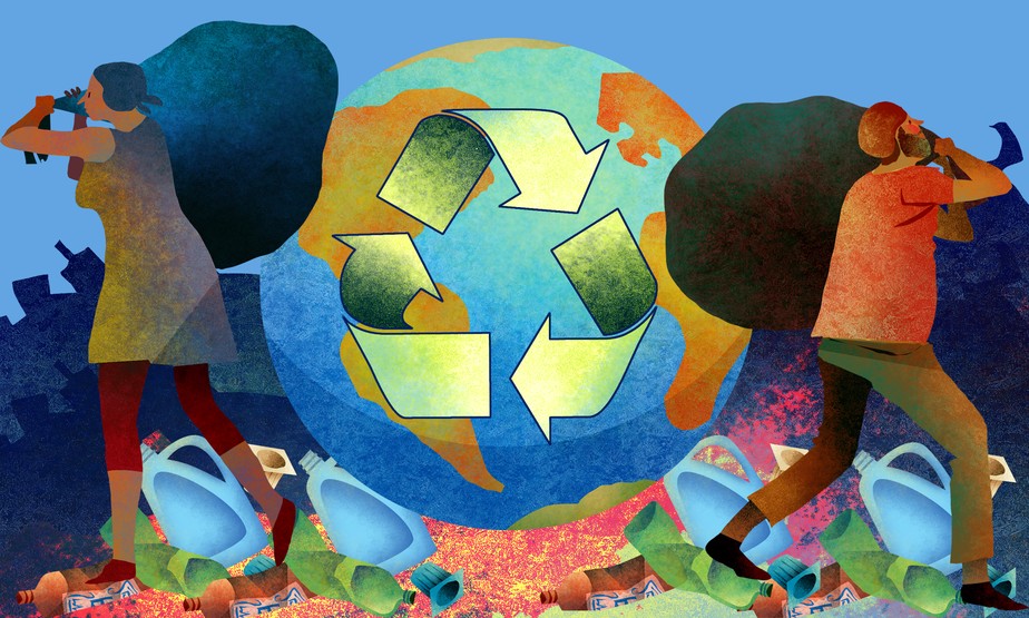 Só 9% dos resíduos de plástico são reciclados