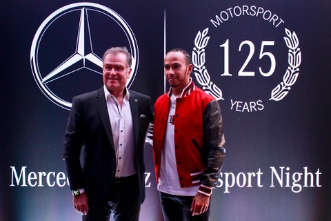 Holger Marquardt e Lewis Hamilton (Foto: Bruno Poletti)