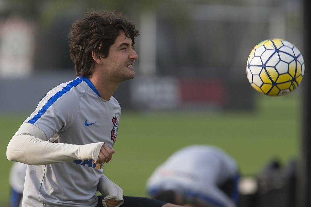 Alexandre Pato no Corinthians — Foto: Daniel Augusto Jr/Ag. Corinthians