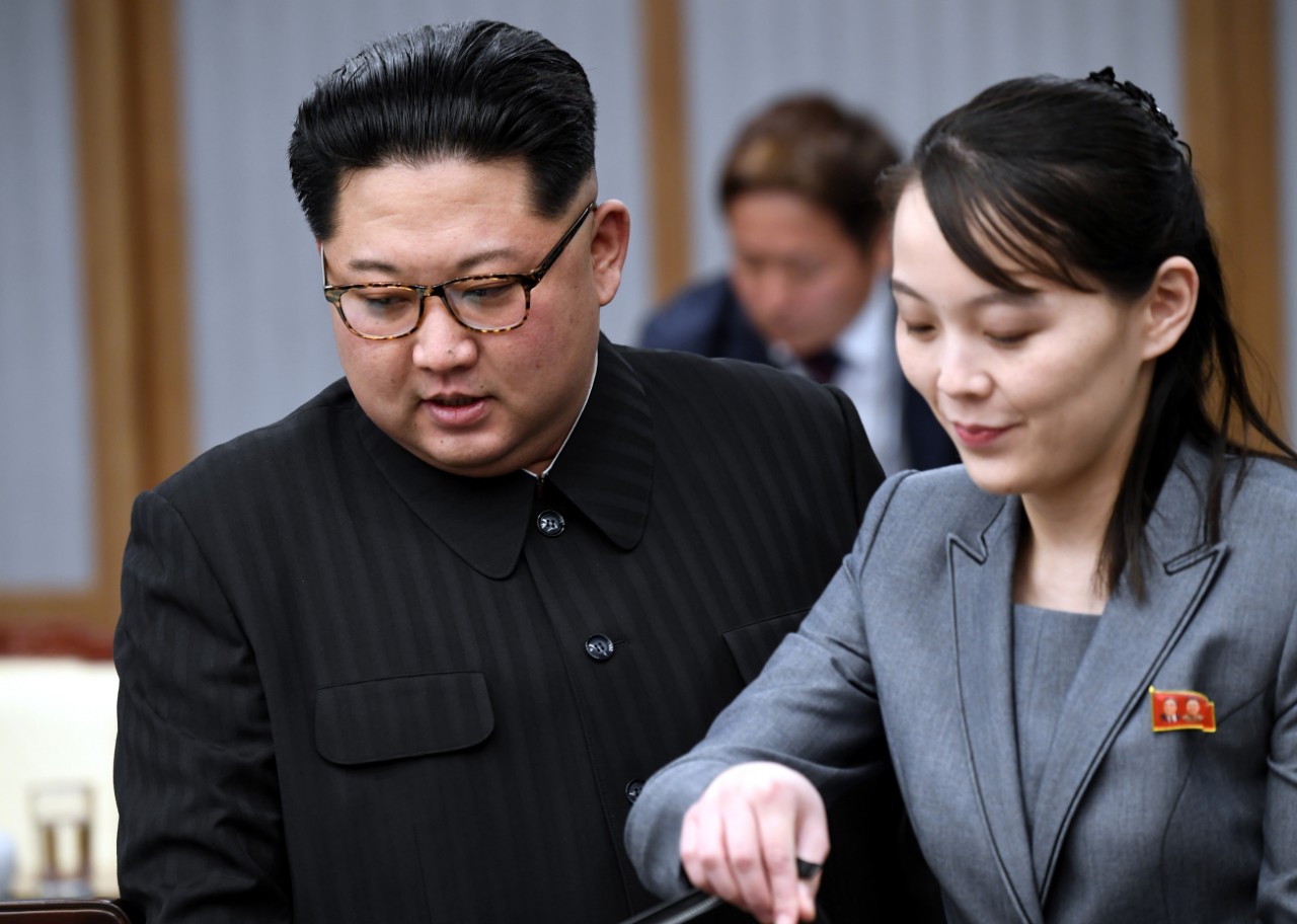 Kim Jong Un e Kim Yo Jong (Foto: Getty images)