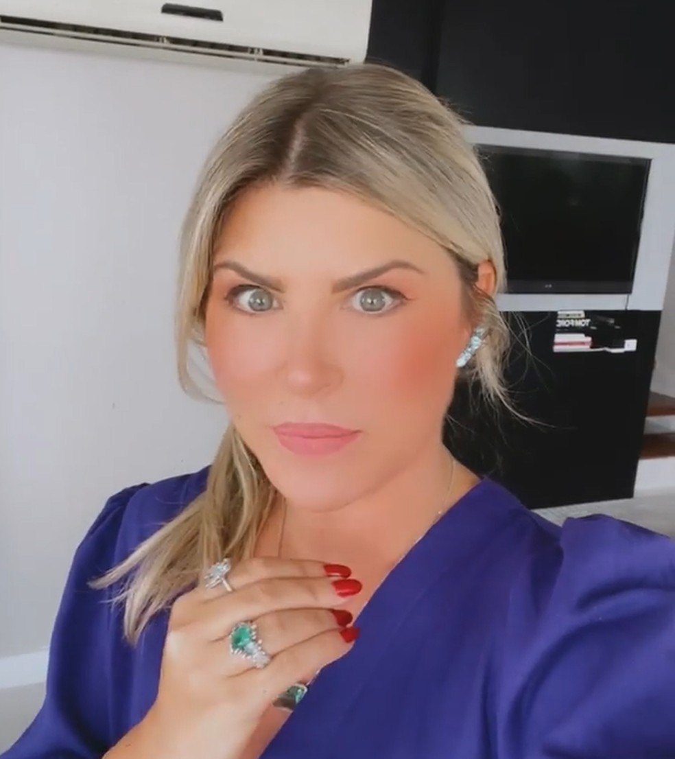 Íris Stefanelli disse que a casa foi assaltada em Uberlândia — Foto: Reprodução/Instagram