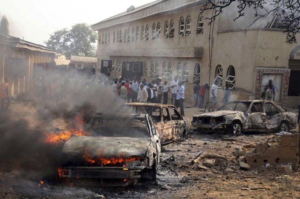 Local onde houve ataque do Boko Haram em 2016 na Nigéria (Foto: Reuters)