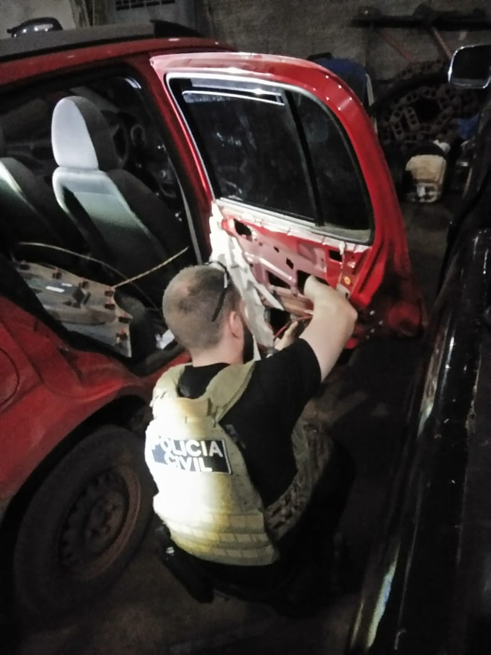 Opera&Atilde;&sect;&Atilde;&pound;o Pu&Atilde;&sect;&Atilde;&iexcl; foi realizada nesta quarta-feira (3) &acirc;?? Foto: Pol&Atilde;&shy;cia Civil