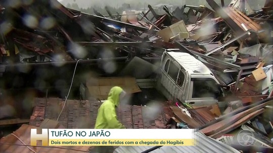 Tufão Hagibis provoca inundações e deixa mortos no Japão