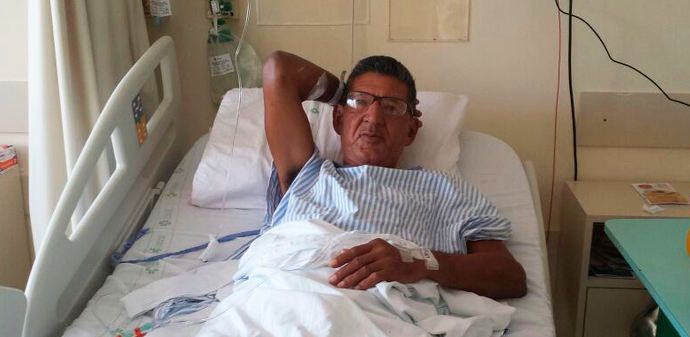 Campeão mundial de 83 que corria risco de perder perna realiza cirurgia