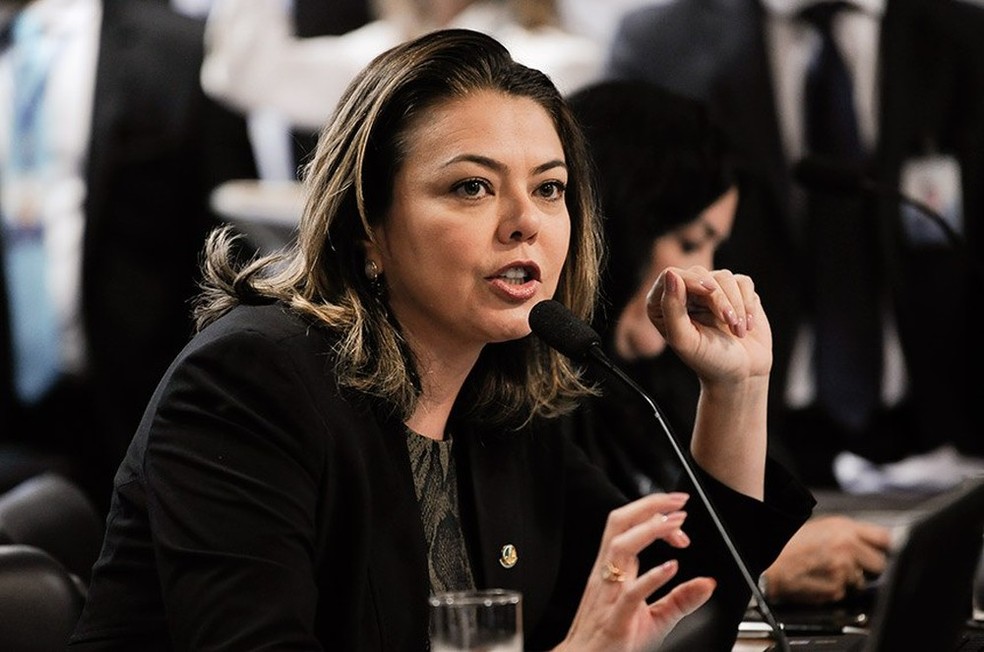 senadora Leila Barros (PSB) — Foto: Jane de Araújo/Agência Senado