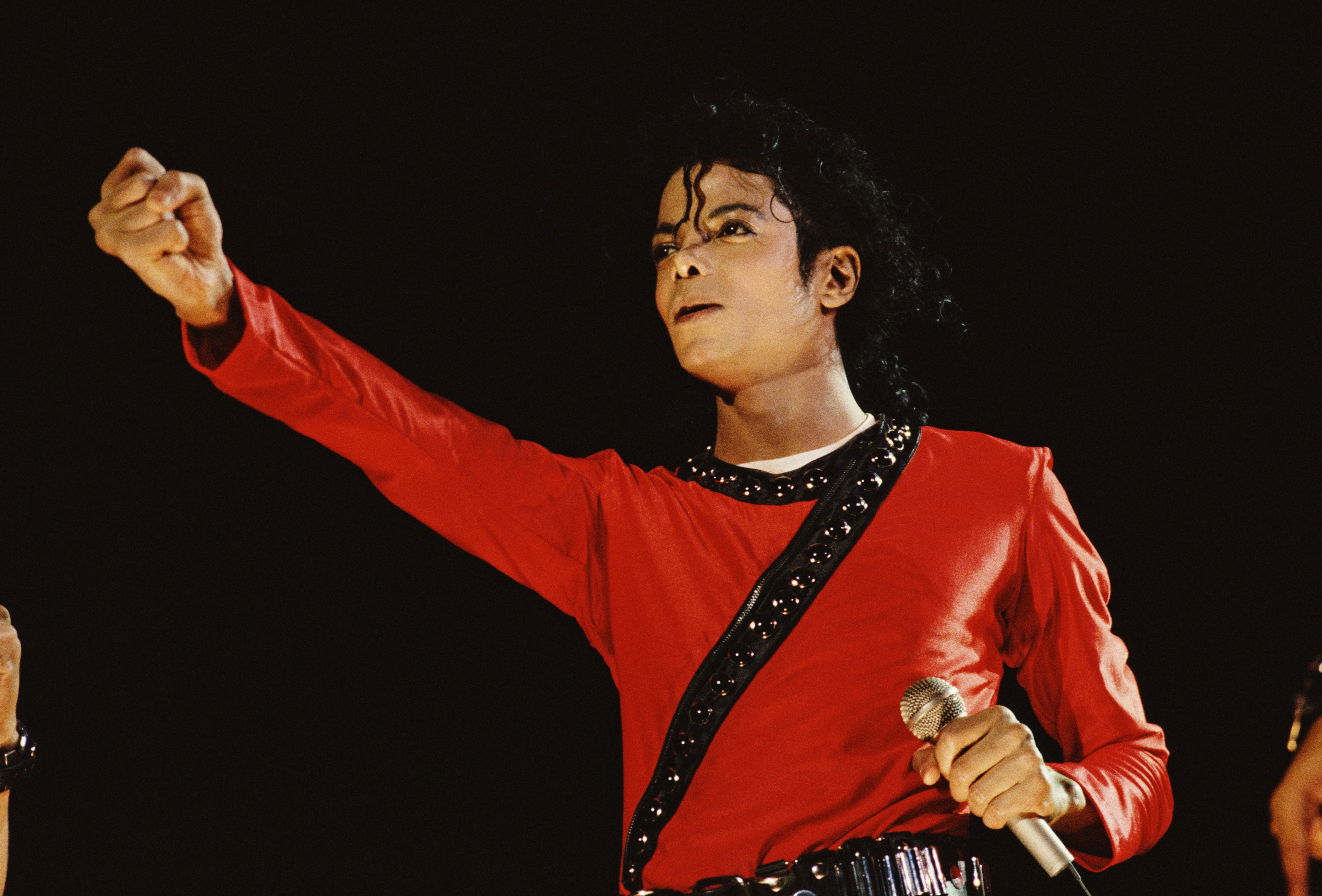 Michael Jackson em show de 1987 (Foto: getty)
