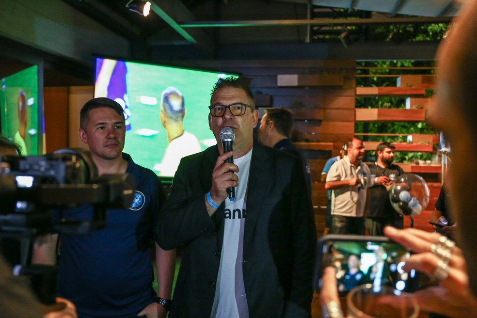 Claudio Oderich, vice-presidente do Grêmio — Foto: Lucas Uebel/Grêmio