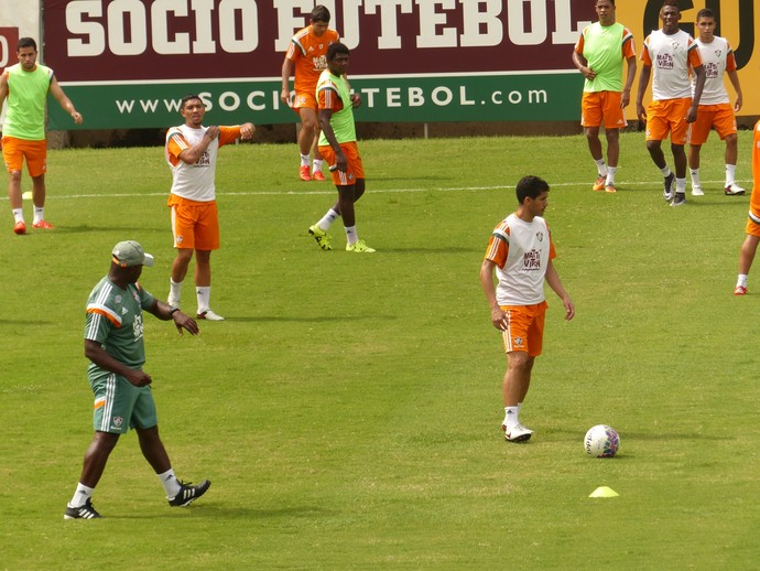 Fluminense, treino, Laranjeiras (Foto: Richard Souza/GloboEsporte.com) Fluminense, treino, Laranjeiras (Foto: Richard Souza/GloboEsporte.com)