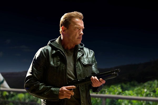 Arnold Schwarzenegger em O Exterminador do Futuro: Gênesis (2015) (Foto: Divulgação)