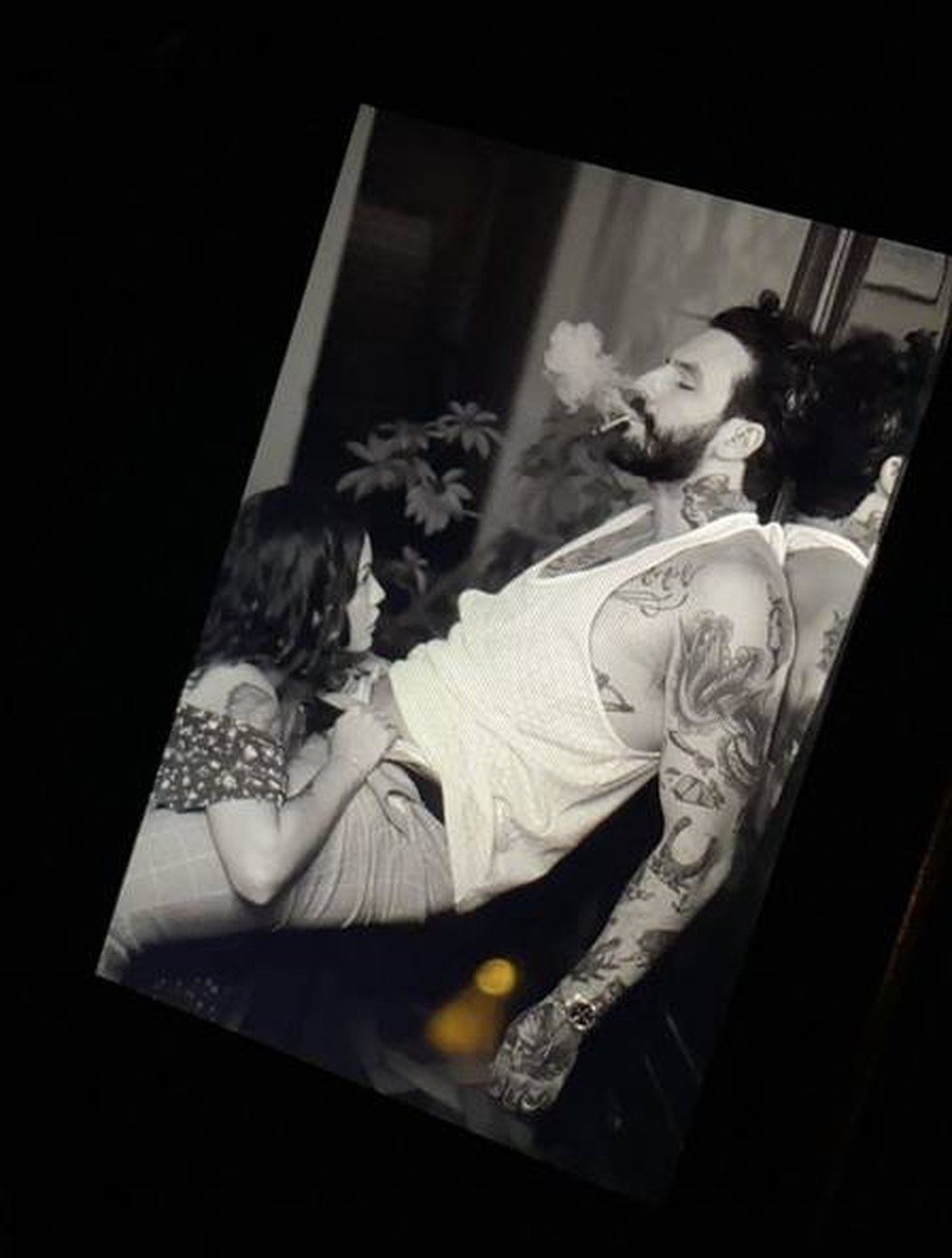 O ex-BBB Wagner Santiago com a namorada — Foto: Instagram