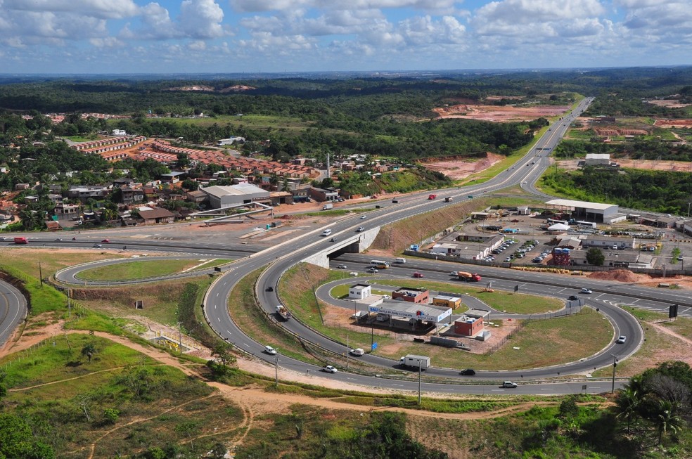 BA-093 é uma das rodovias baianas que terão operação especial durante o período de Carnaval — Foto: Divulgação/Bahia Norte