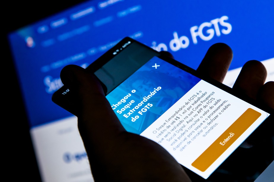 Caixa Economica apresenta novos site e aplicativo para celular para o saque extraordinario do FGTS