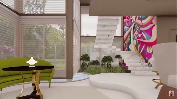 Virgínia Fonseca mostra projeto de decoração da nova casa (Foto: Reprodução / Youtube)