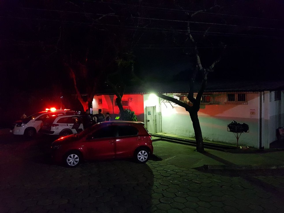 Local onde o crime aconteceu, no Hospital das Clínicas, em Vitória (Foto: Edson Chagas/A Gazeta)