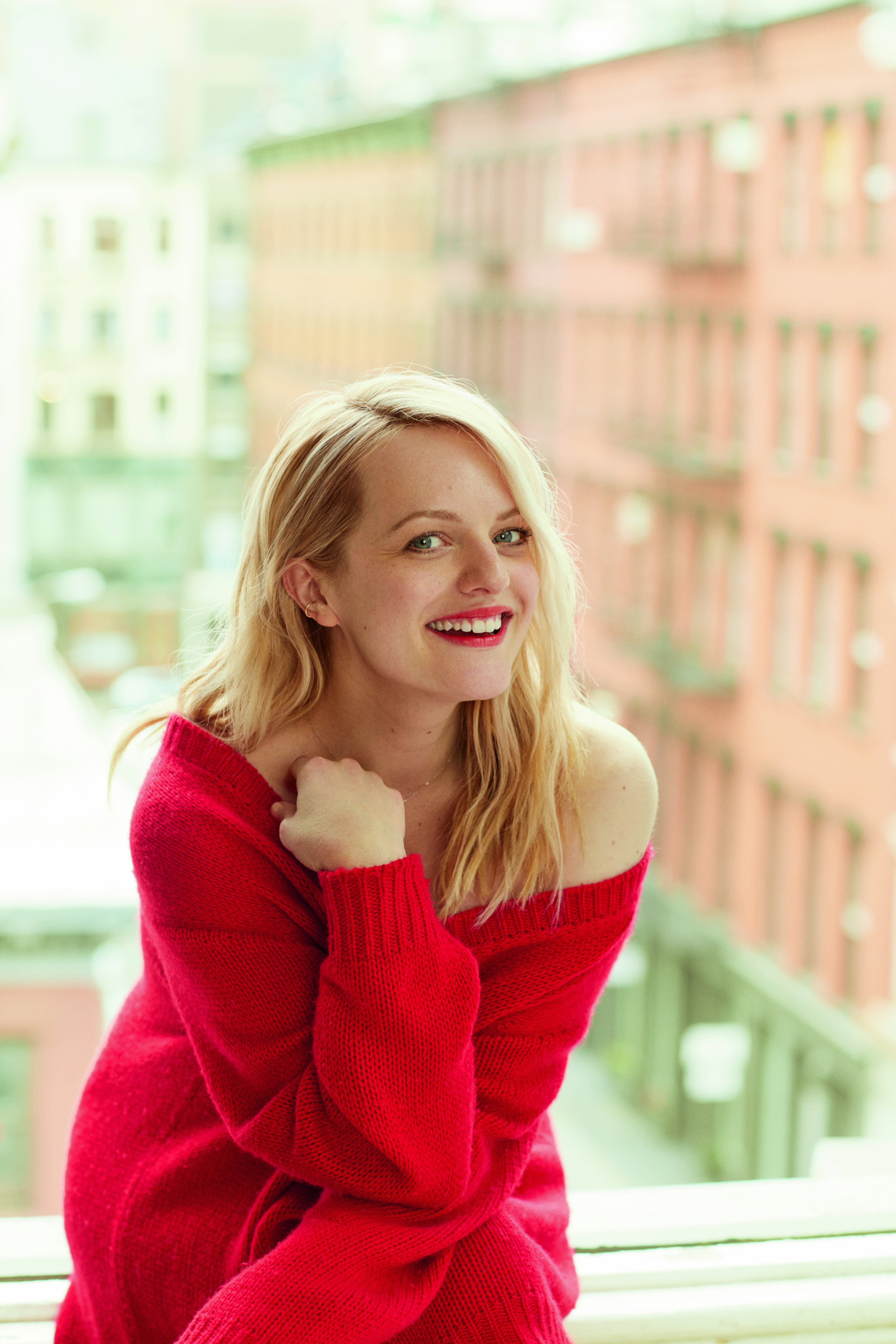 Elisabeth Moss para Marie Claire (Foto: Camila Armbrust)