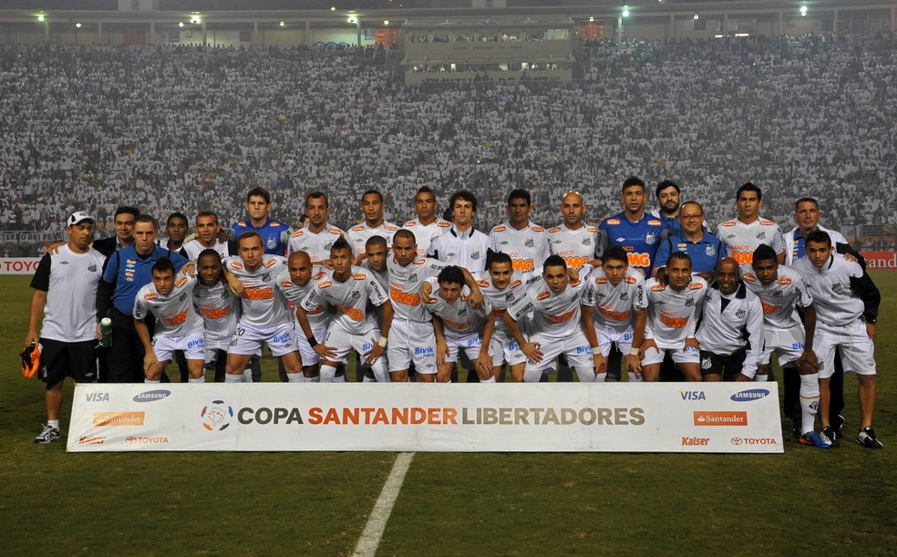 Maikon Leite foi campeão da Libertadores pelo Santos em 2011 — Foto: Divulgação / Santos