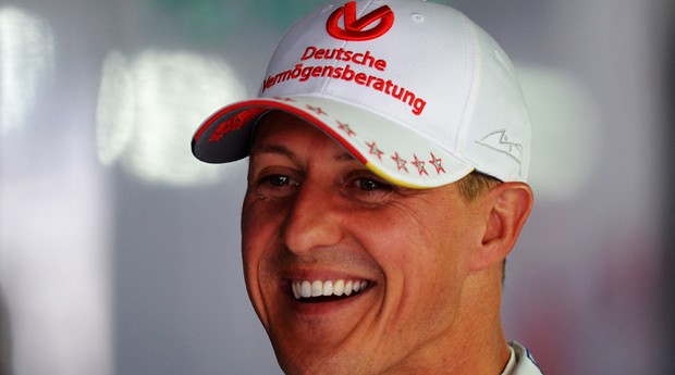 Michael Schumacher: contrato de 21 milhões de euros para estampar marca em boné por sete anos (Foto: Getty Images)