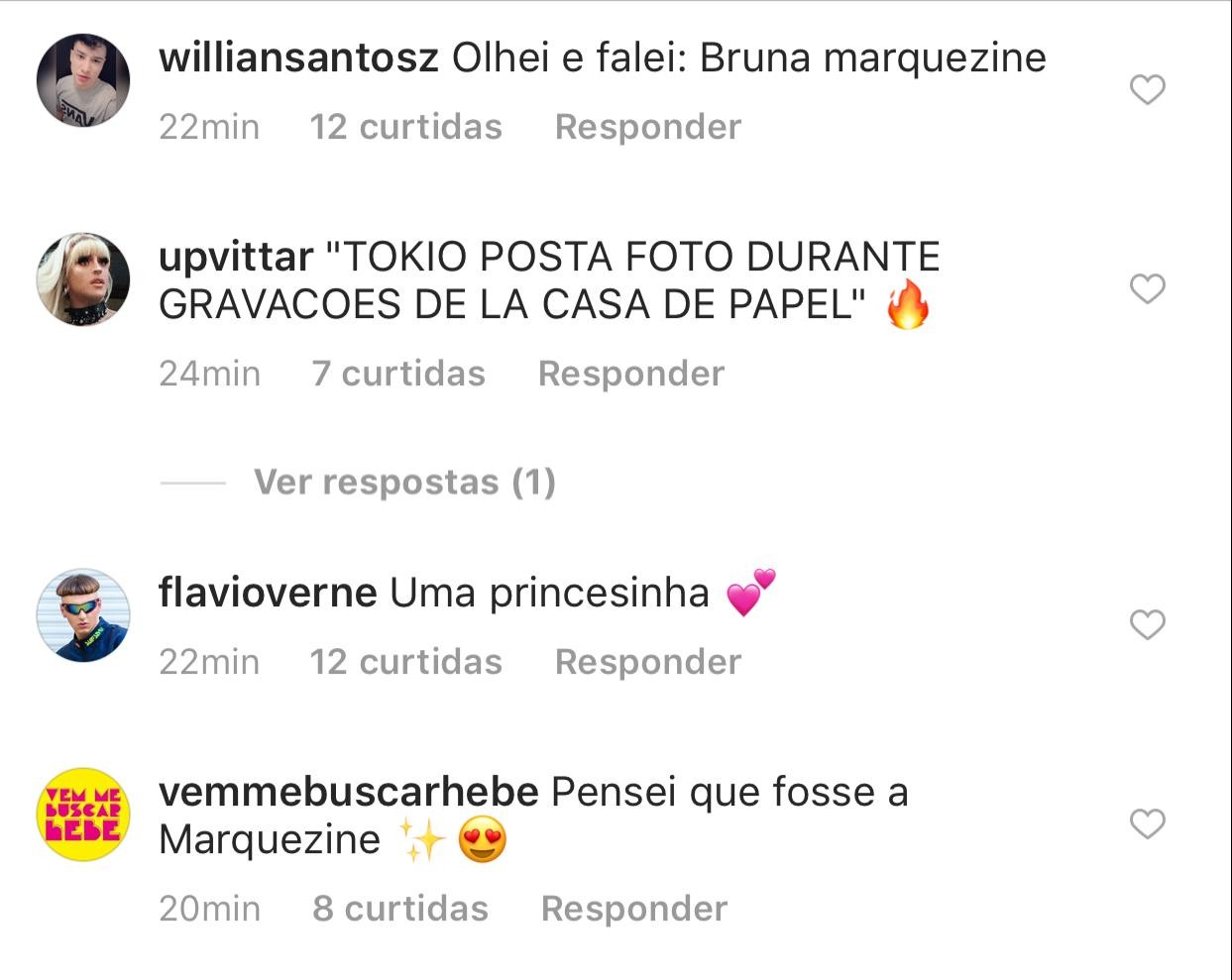 Internautas comentam semelhança entre Pabllo Vittar e Bruna Marquezine (Foto: reprodução/Instagram)