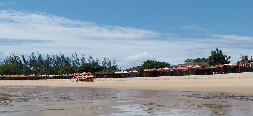 Praia de Tourinhos, em São Miguel do Gostoso — Foto: Fernanda Zauli/g1