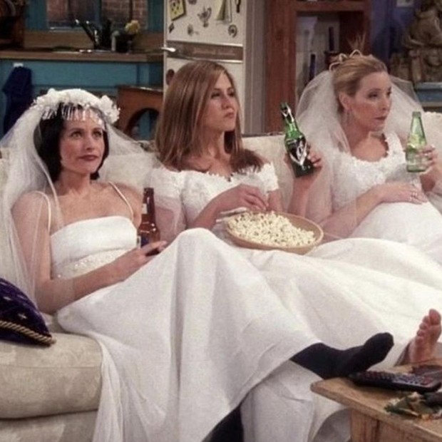 Cena do seriado "Friends' (Foto: Reprodução)