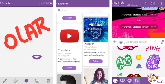WhatsApp é mais leve e tem melhor desempenho que Viber (Foto: Reprodução/Raquel Freire) WhatsApp é mais leve e tem melhor desempenho que Viber (Foto: Reprodução/Raquel Freire)