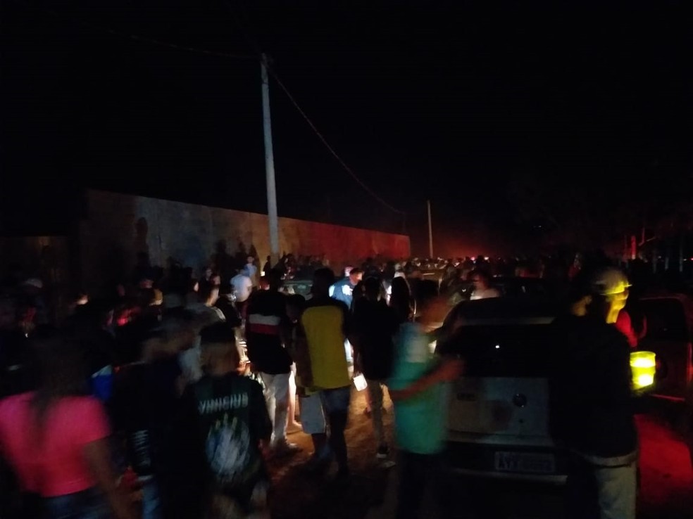 Festa com 2 mil pessoas é encerrada em Franca (SP) — Foto: Divulgação / Vigilância Sanitária de Franca