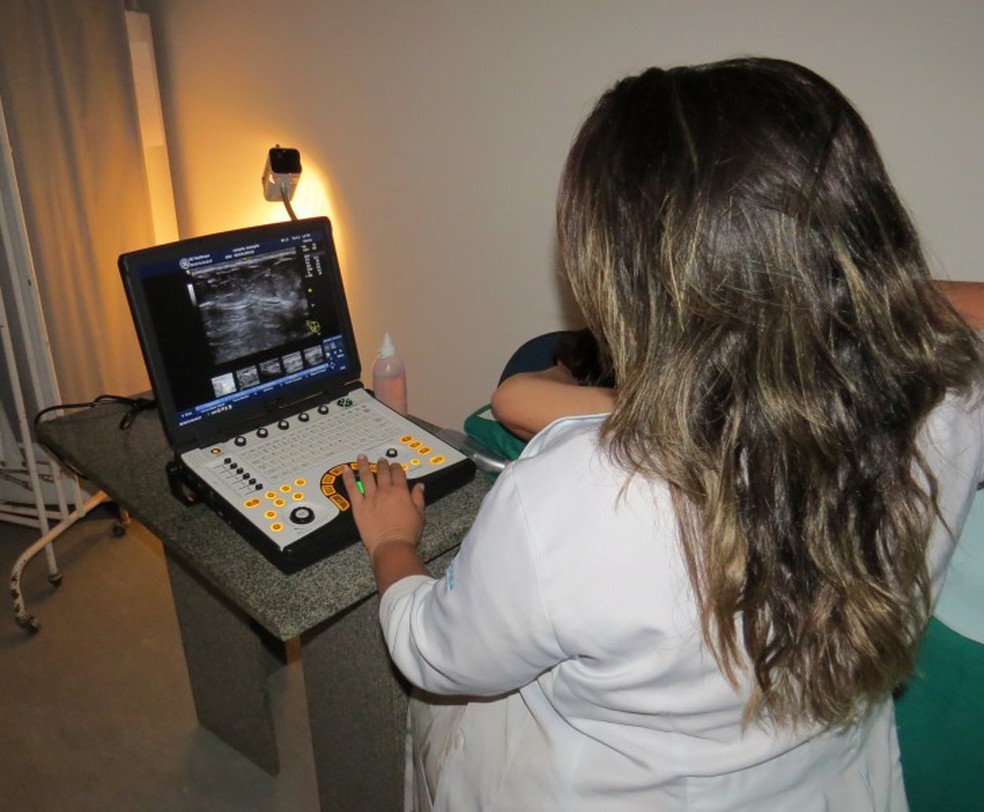 Profissionais vão atuar na área de ultrassonografia  (Foto: Ana Clara Marinho/G1)