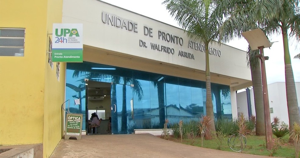 UPA Coronel Antonino, em Campo Grande (MS) — Foto: G1 MS
