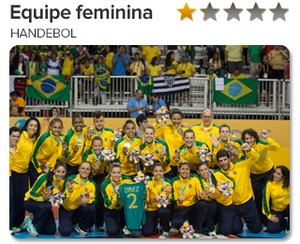 PESO DO OURO Equipe Feminina Handebol (Foto: infoesporte)