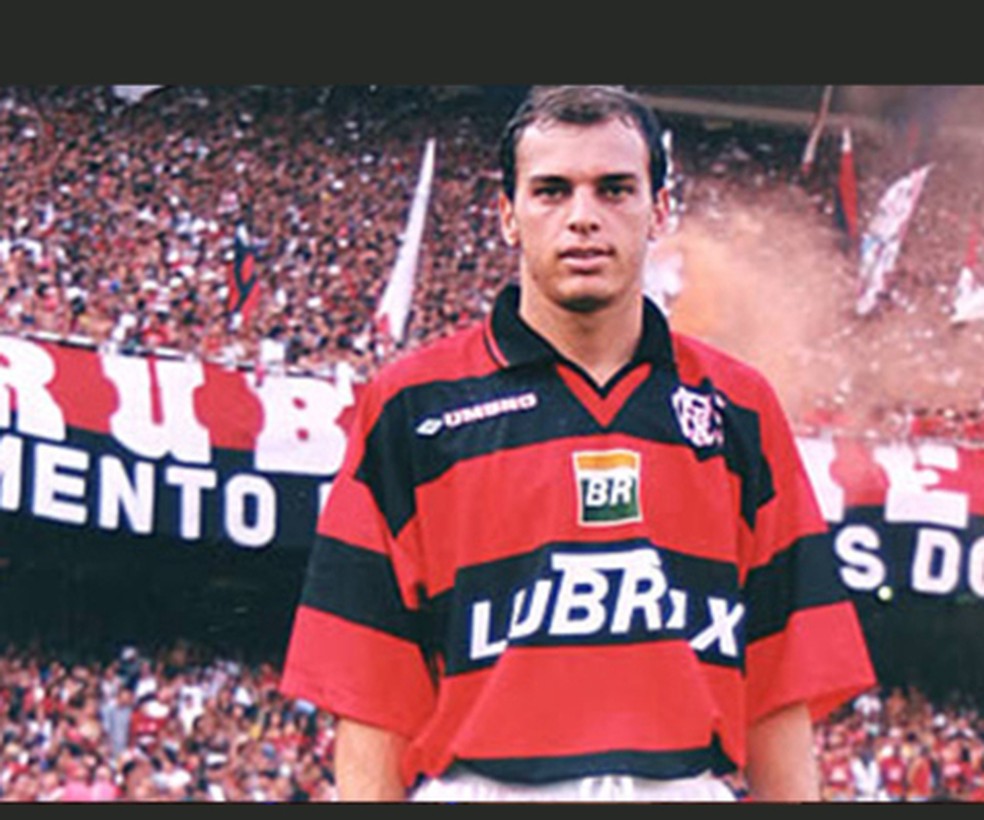 Maurinho nos tempos de Flamengo — Foto: Divulgação