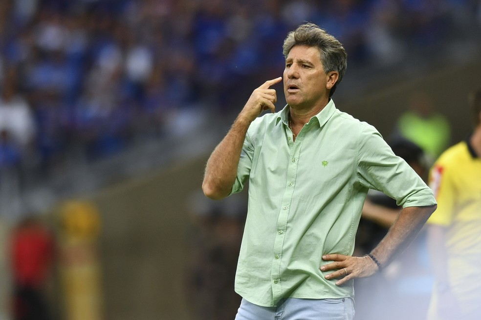 Renato diz que seu time continua encantando o Brasil (Foto: LEO FONTES/O TEMPO/ESTADÃO CONTEÃDO)